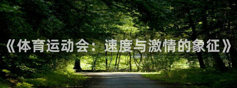 球王会体育：《体育运动会：速度与激情的象征》