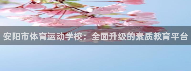 球王会体育：安阳市体育运动学校：全面升级的素质教育平台
