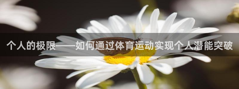 球王会体育：个人的极限——如何通过体育运动实现个人潜能突破
