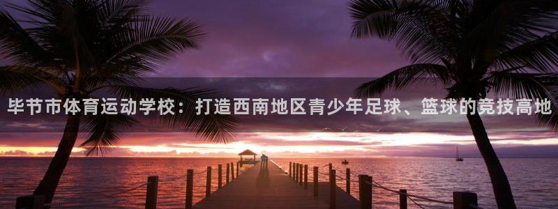 球王会体育：毕节市体育运动学校：打造西南地区青少年足球、篮球的竞技高地